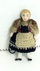 Antique Pair Hertwig Carl Horn Miniature Bisque Dolls Germany 1 5 
