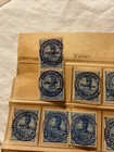 Venezuela- -1892- -sc   100-bolivar 5c -blue -lot Of 12-stamps-mh-  15