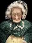 Haunted Evil Paranormal Doll Predatory Negative Entity 29 Inches W  Chair