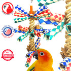 1242 Helix Bonka Bird Toys Parrot Cage Toys Cages Cockatiel Conure African Grey