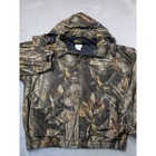 Scent Blocker Frontier Camo Hunting Jacket Mens 2xl Full Zip Hooded Poly