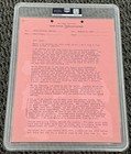 Roy O Disney Signed Autograph 1949 Walt Disney Letter Cinderella Content Psa dna