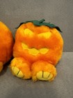 Puffkins Halloween Jack Pumpkin Swibco 1994 Plush Lot Of 2 See Description