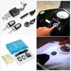 Smart Key Start Button Motorcycle Scooter Device Anti-theft Alarm Accessories