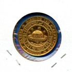 The Usher s Zodiac Coin Leo Horoscope Vintage Lucky Good Luck Token Medal