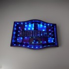 Vintage Michelob Beer Plastic Stained Glass Look Led Lights Sign 16 X 24 Nice