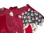 Lot Of Infant Baby 3 Mo Christmas Clothes Outfits Sleeper Sack Slippers Pajamas