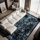 8x10 Washable Area Rug  Vintage Living Room Rug  Ultra Soft Large Abstract No   