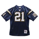 Mens Mitchell   Ness Nfl Authentic Jersey Chargers 2002 Ladainian Tomlinson