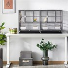 21-inch Breeding Bird Cage For Parrots Cockatiels Lovebirds Budgies Small Birds