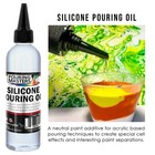 U s  Art Supply Silicone Pouring Oil 6-ounce Cell Creation Acrylic Paint