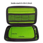  Digital Gadget Case Waterproof Memory Card Case designed For External Black