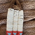 Vintage Maasai Wedding Belt   Ceremonial Beaded Strap  1950s   70s 