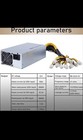 Apw7 1800w  Supply Mining Psu For Bitmain Antminer S9   a6 a7 r4 s7 e9 With6838