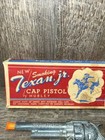 Hubley Smoking Texan Jr  Cap Pistol   Original Box Beautiful Condition