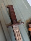 Us Army Krag Springfield 1898 Knife Bayonet With Scabbard