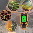 Upgraded 4-in-1 Soil Tester     Digital Plant Care Meter With Lcd Backlight