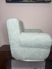 Pottery Barn Anywhere Chair My First 1st Chair   Cover Cozy Sherpa Sage Green