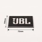 4pcs New Replacement Jbl Speaker Badge Emblem Logo 72mm X 54mm