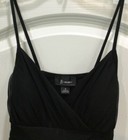 B Wear Women Party cocktail Dress Size S Black Bra Top Spaghetti Straps 162 