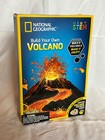 National Geographic Break Open 2 Geodes And Build Your Own Volcano Stem Lot Of 2