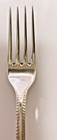 1 Buccellati Feather Edge Italy Sterling 7 3 4  Dinner Fork Polished Excellent