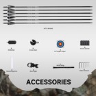 Motion Zeus Compound Bow Package Youth   Adults beginners And Women 22 5 -30 