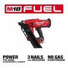 Milwaukee 2745-20 M18 Fuel 30-degree Cordless Framing Nailer  Bare Tool