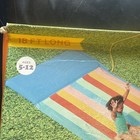 Pool Beach Fun Sun Squad Rainbow Water Slide 18 Ft Long Sprinklers Damaged Box