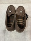 Weatherproof Vintage Men s Brown Moccasin Slippers Plaid Lined 3m Thinsulate 7 5