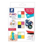 Fimo Soft Polymer Clay Set - 12 Half Blocks - Sculpting Tool - Magical Creatures