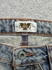 Vintage Antik Jeans Womens 32 Blue Denim Bootcut Rodeo Distressed Normcore Lady