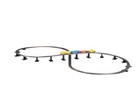 Bachmann   Ho Scale   Steel E-z Track   Over-under Figure 8 Track Pack   44475