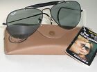 58-14 Vintage B l Ray-ban  Blue Photochromic Outdoorsman Aviator Sunglasses New