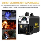 200amp Mig Welder 5in1 Gas gasless Tig Mma Welding Machine Lcd Display 110 220v