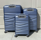 American Tourister Tranquil 3-piece Set Hardside Expandable Blue 20  -24  -28 