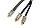 Knukonceptz Krystal Twisted Pair 1 Female To 2 Male Y Adapter Rca Cable Splitter