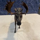 Vintage Breyer Molding Moose Brown Dark Black Figurine Plastic Bull Figure Horns