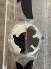 Vintage Mickey Mouse Watch Adult Disney Store Exclusive Black White Silhouette