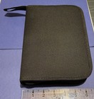 48 Slot Black Nylon Carrying Case For Pens markers pencils-9   l X 6 5   w X 1 5   d-
