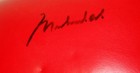 Muhammad Ali Autographed Boxing Glove Psa dna Bas Beckett Letter