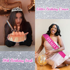 21st Birthday Sash And Crown For Women 21st Birthday Crown Finally 21 Birthday S