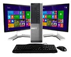 Fast Dell Package Core I5 Quad Core 8gb 240gb Ssd Windows 10 Pro Dual 22  Lcd