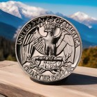 1963 Washington Quarter Proof 90  Silver Gem Brilliant Coin  Fast Free Shipping