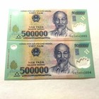 1 000 000 Vnd 2 X 500 000 One Million Vietnamese Dong Viet Nam Money Guaranteed