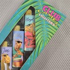 Vintage Club Camel Cigarettes 5 Lighter Collector Set 1992 New Old Stock Read   