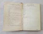 Aviators Flight Log Book 1951 To 1957 U s  Naval Air Service Lieutenant Tg Allen