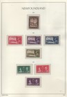 Canada Newfoundland 1933-1939 Collection Of 150 Stamps Mostly Mint   A Few Used