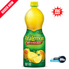  2 Pack  Realemon 100  Lemon Juice  32 Fl Oz Bottle