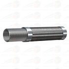 Flexible Stainless Steel Hose For High Pressure Steam Service  1 2  Npt X 18  L 